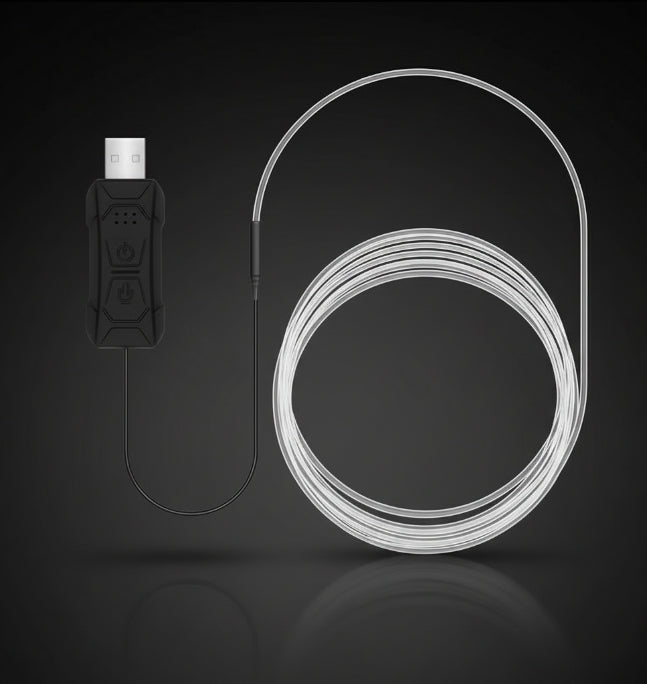 Auto Ambient Lighting Car LED Interior Strip Lights USB